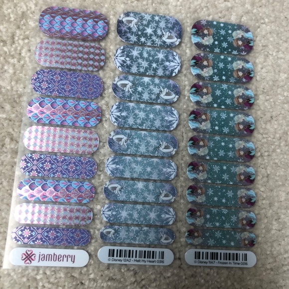Jamberry set of 1/2 sheet - Picture 3 of 5